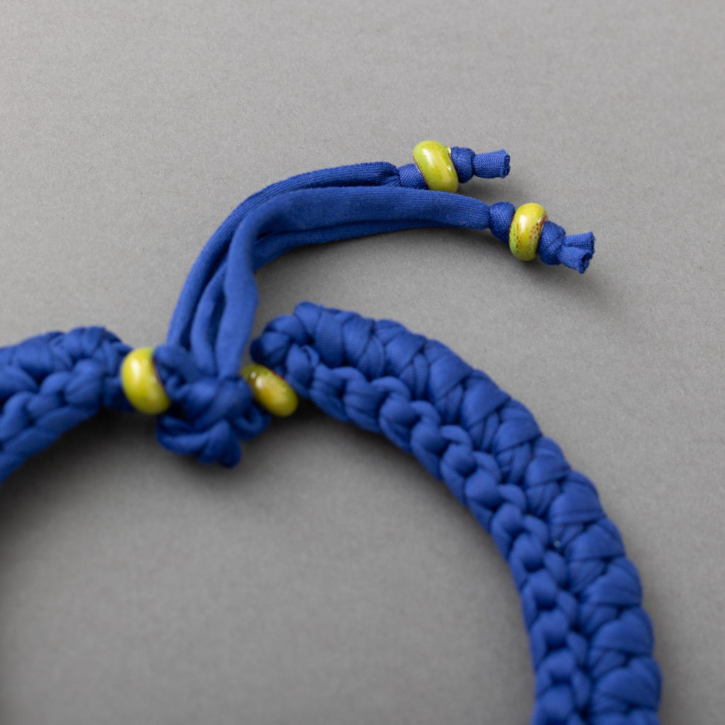 Collana blu elettrico