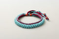 Collana verde acqua e bordeaux
