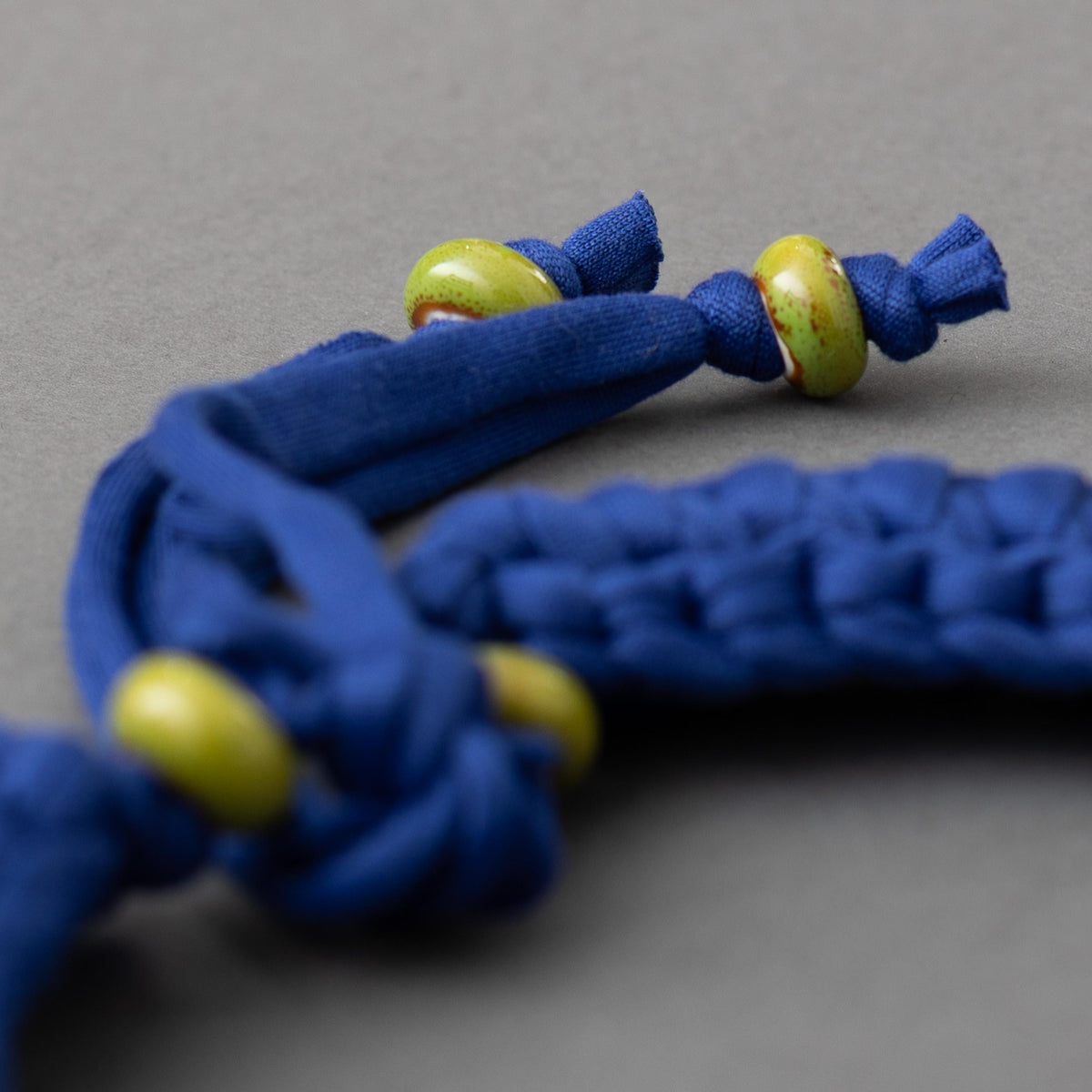 Collana blu elettrico