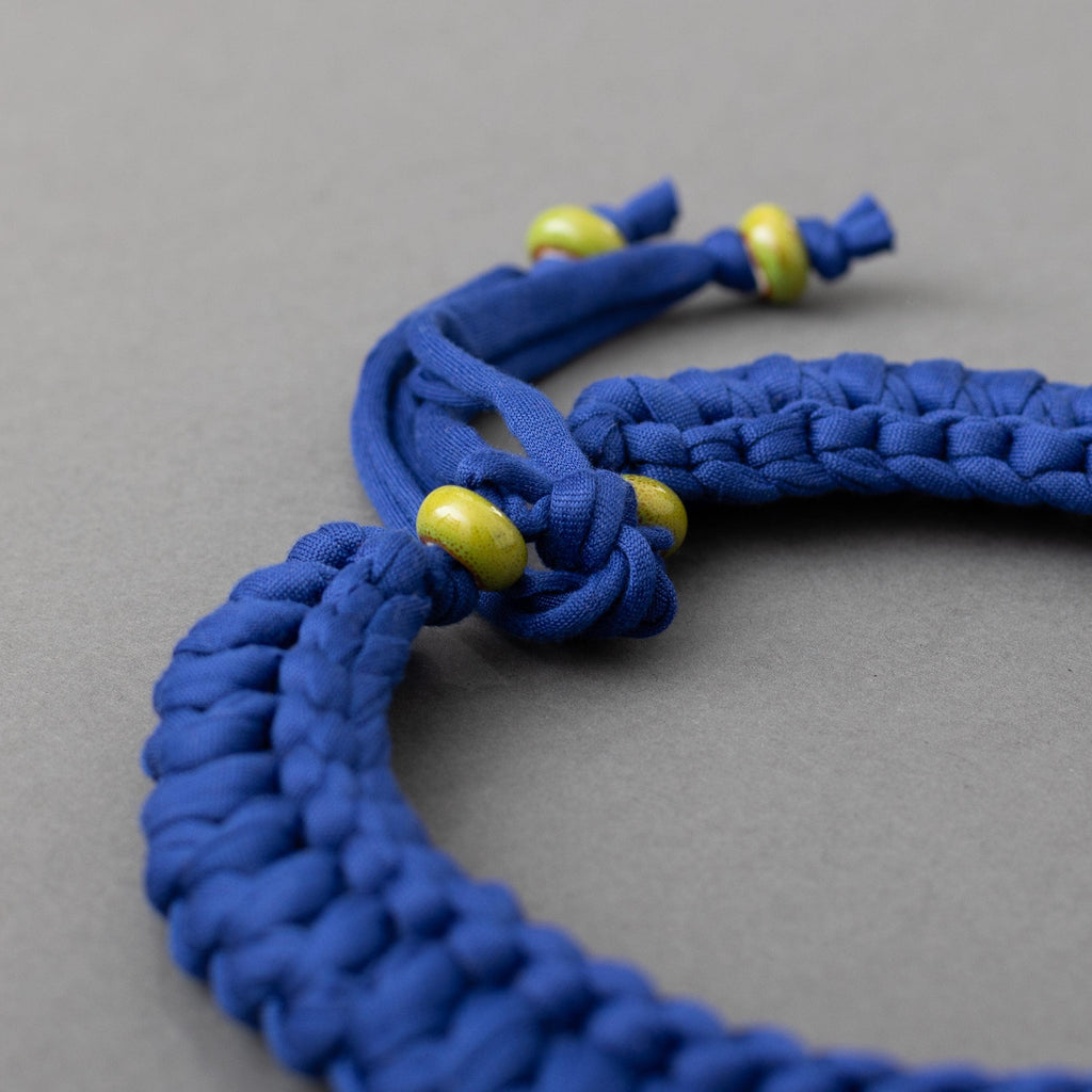 Collana blu elettrico