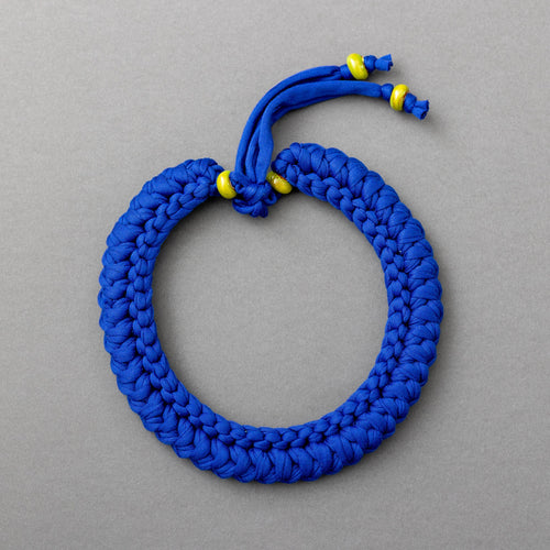Collana blu elettrico